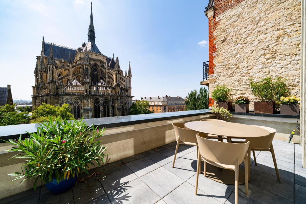 Apartamento Les 7 Anges - Cathédrale de Reims Exterior foto