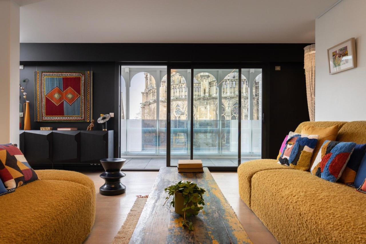 Apartamento Les 7 Anges - Cathédrale de Reims Exterior foto