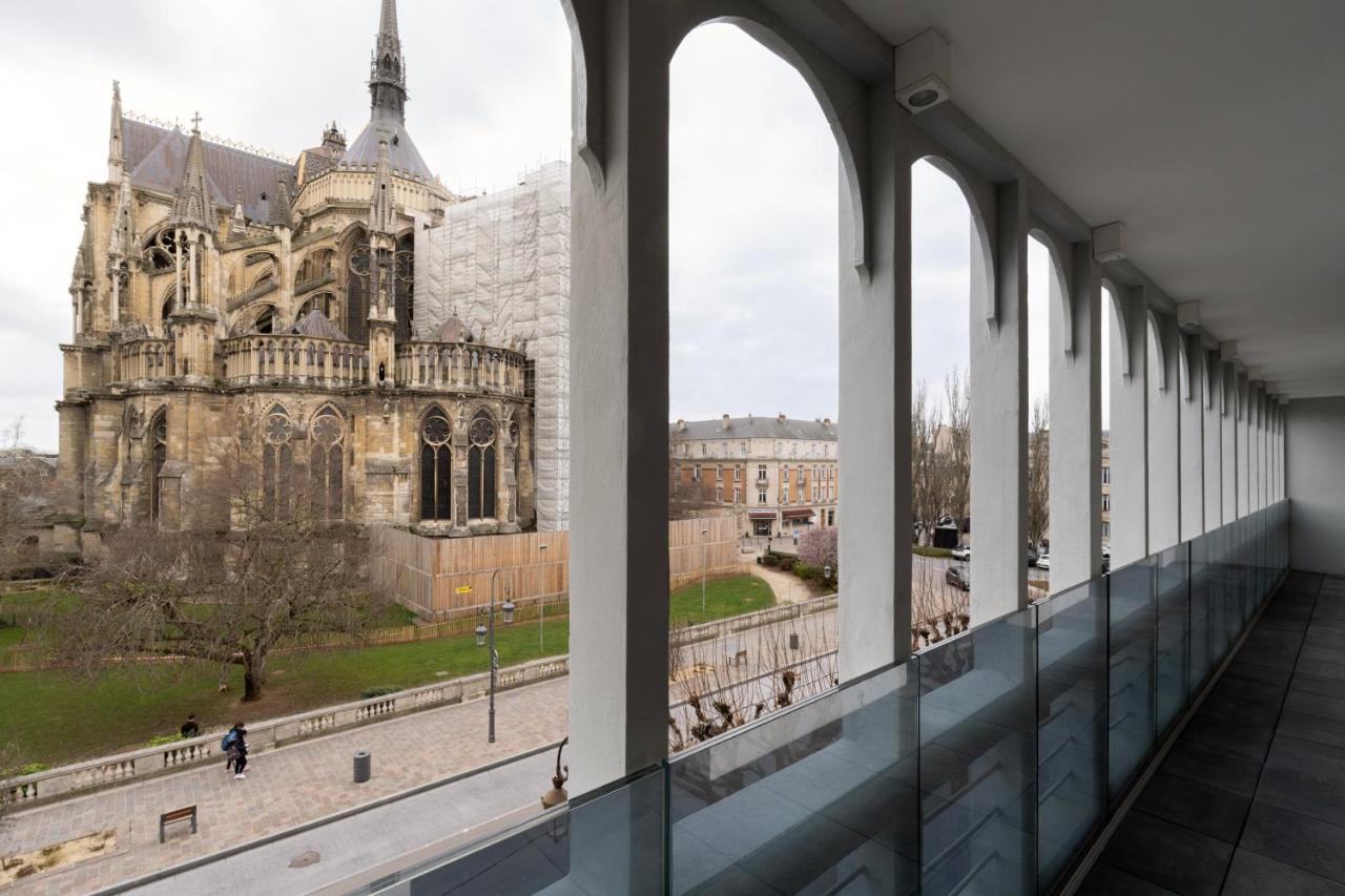 Apartamento Les 7 Anges - Cathédrale de Reims Exterior foto
