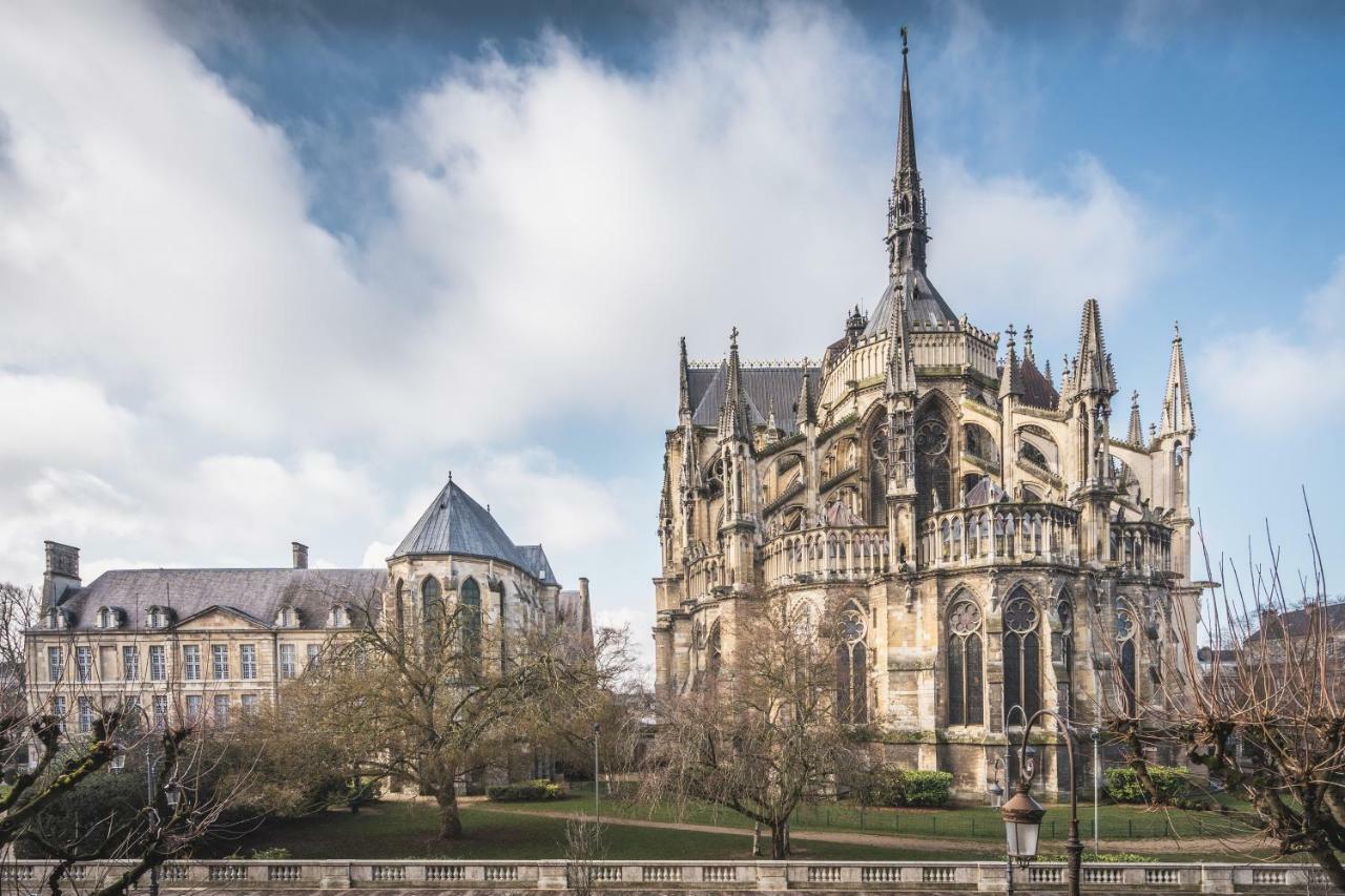 Apartamento Les 7 Anges - Cathédrale de Reims Exterior foto